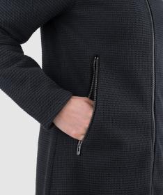 Woox Rajala Black Beauty woolshellový kabát