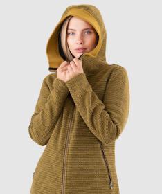 Woox Woolshellový kabát Rajala Buckthorn Brown