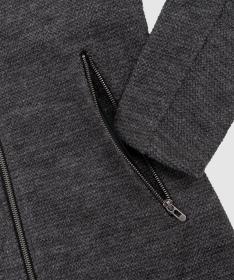 Woox Woolshellový kabát Rajala Dark