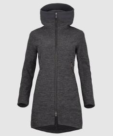 Woox Woolshellový kabát Rajala Dark