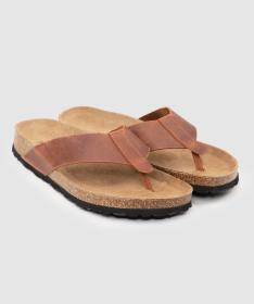 Woox Pánske žabky Rejne Brown Woox Pánske žabky Rejne Brown