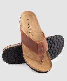 Woox Pánské žabky Rejne Brown