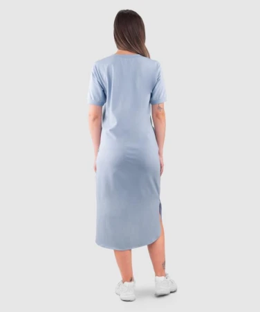 WOOX Rijeka Zen Blue dámské šaty