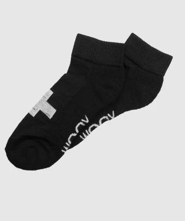 WOOX Rila Black pánské merino ponožky