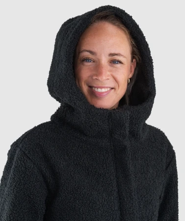 Woox Rojan Black Beauty dámský woolshellový kabát