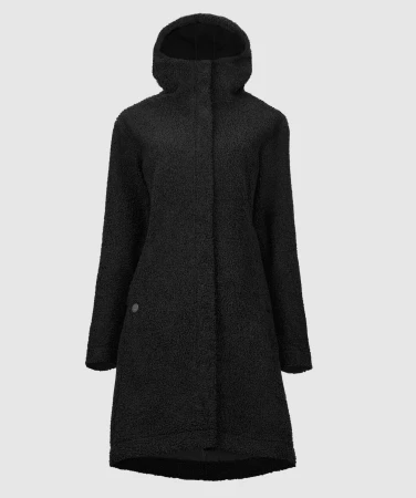 Woox Rojan Black Beauty dámský woolshellový kabát