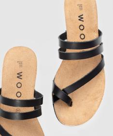 Woox Sana Ater Black dámské žabky