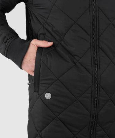 WOOX Sandy Jet Black dámská parka