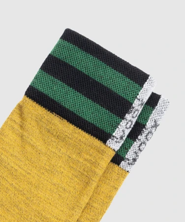 WOOX Sarek Yellow pánské merino ponožky