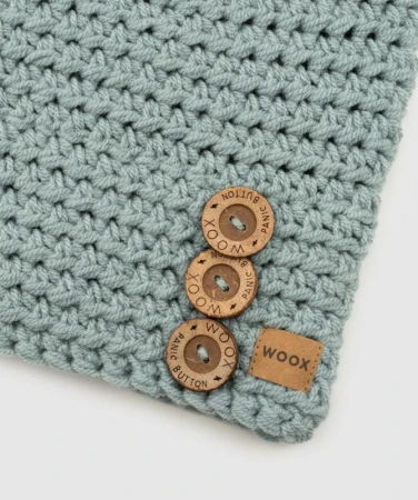 WOOX Sea Button modrozelená pánská čepice