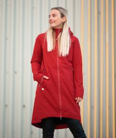 Woox Simme Red Dahlia dámska vetrovka