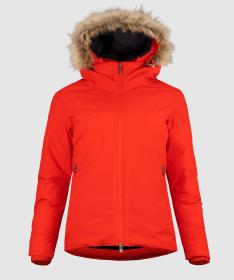 Woox Sonju Fiery Red dámská zimní bunda