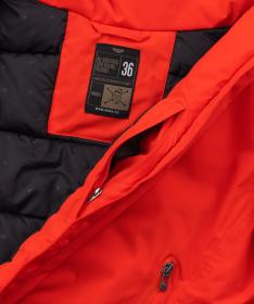 Woox Sonju Fiery Red dámská zimní bunda