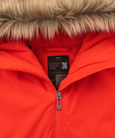 Woox Sonju Fiery Red dámská zimní bunda