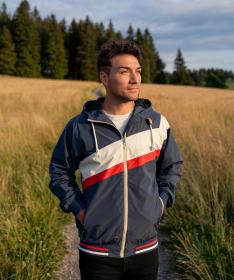 Woox Streetshell Mens Blues větrovka