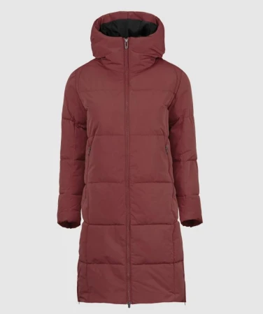 WOOX Ticinese Oxblood Red dámský kabát