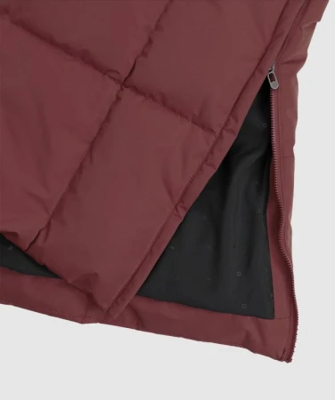WOOX Ticinese Oxblood Red dámský kabát