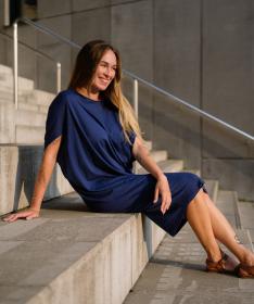 Woox Timanfaya Belveder Blue šaty