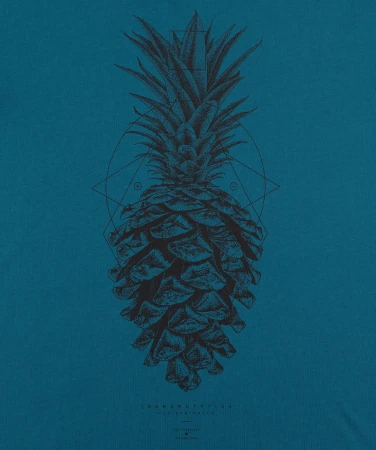 WOOX Transmutation Moroccan Blue pánské triko