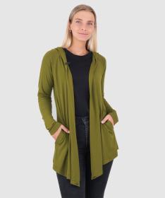 Woox Kardigán Twister Avocado