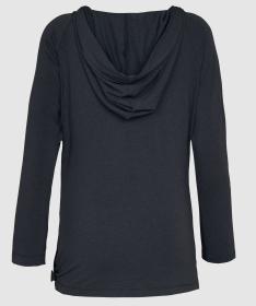 Woox Twister Ladies Hoodie Black kardigan