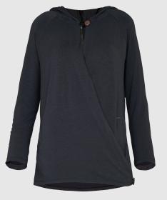 Woox Twister Ladies Hoodie Black kardigán