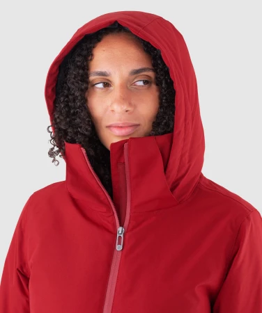 WOOX Vaalserberg Red Dahlia dámský kabát