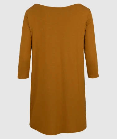 WOOX Vejle Golden Brown dámská tunika