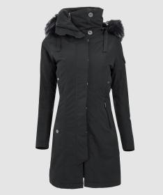 Woox Ventus Calida Pirate Black Chica dámská zimní bunda