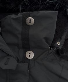 Woox Ventus Calida Pirate Black Chica dámska zimná bunda