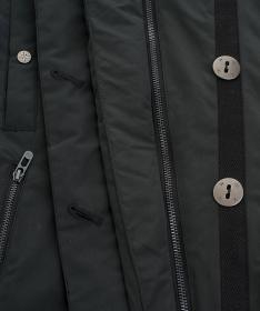 Woox Ventus Calida Pirate Black Chica dámska zimná bunda