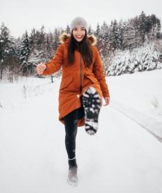 Woox Ventus Calida Umber Chica dámská zimní bunda