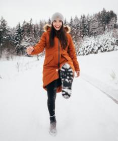 Woox Ventus Calida Umber Chica dámská zimní bunda