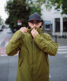 Woox Ventus Urban Avocado Senor pánská větrovka