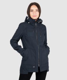 Woox Ventus Urban Blueberry Long Chica dámská větrovka