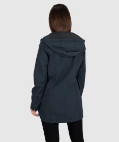 Woox Ventus Urban Blueberry Long Chica dámská větrovka