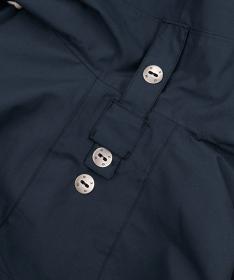 Woox Ventus Urban Blueberry Long Chica dámská větrovka