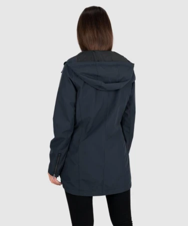 Woox Ventus Urban Blueberry Long Chica dámská větrovka