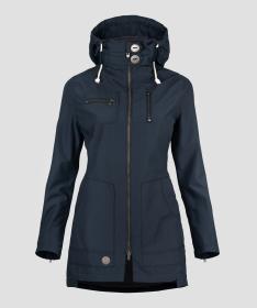 Woox Ventus Urban Blueberry Long Chica dámská větrovka