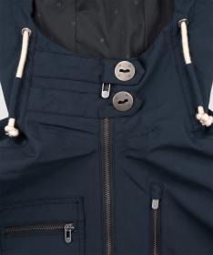 Woox Ventus Urban Blueberry Long Chica dámská větrovka