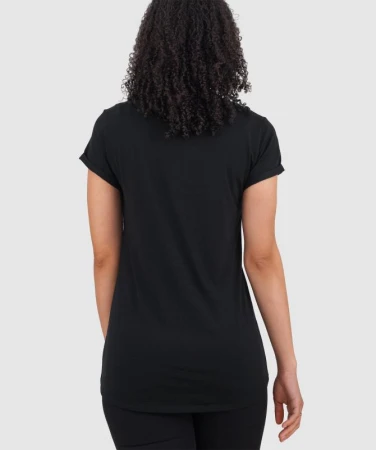 WOOX Wanaka Anthracite dámské merino triko