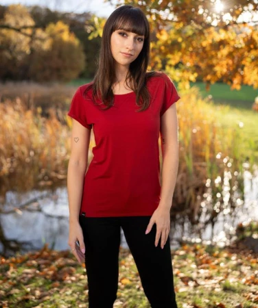 WOOX Wanaka Chilli Pepper dámské merino triko