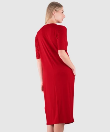WOOX Zambezi Haute Red dámské šaty