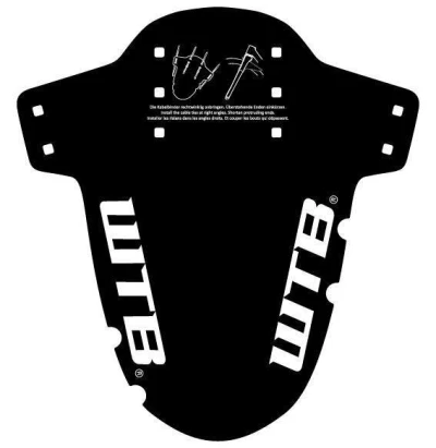 Wtb blatník Logo Gravel Černá Wtb blatník Logo Gravel Černá