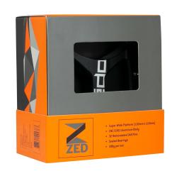 X-PEDO Pedále BMX ZED hliníkové, čierne