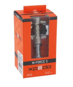 X-PEDO Pedály MTB M-Force 3 Cr-Mo, stříbrné