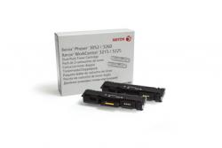 Xerox Toner Black pro Phaser 3052, 3260/ WorkCentre 3215, 3225 dualpack (2x3.000 str.) Xerox Toner Black pro Phaser 3052, 3260/ WorkCentre 3215, 3225 dualpack (2x3.000 str.)