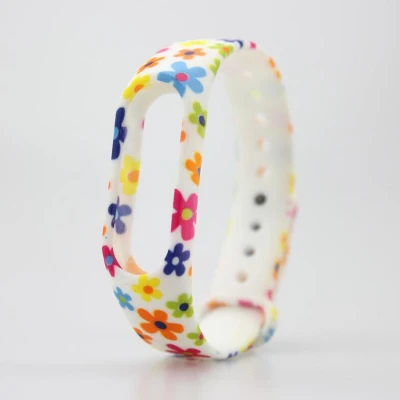 Xiaomi MiBand 2 náhradní náramek s motivem - M Xiaomi MiBand 2 náhradní náramek s motivem - M