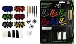 Xq Max 90-ti dílná sada šipky 2x3 23g Steel Brass + příslušenství