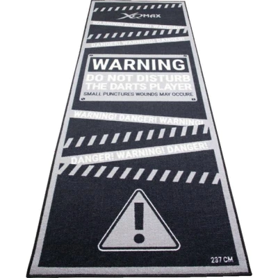 Xq Max Podložka/koberec na šipky DARTMAT - warning Xq Max Podložka/koberec na šipky DARTMAT - warning